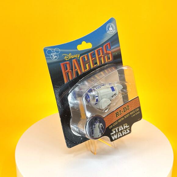 Disney Racers Star Wars R2-D2 Die-Cast Car 1/64 Scale - Picture 5 of 17